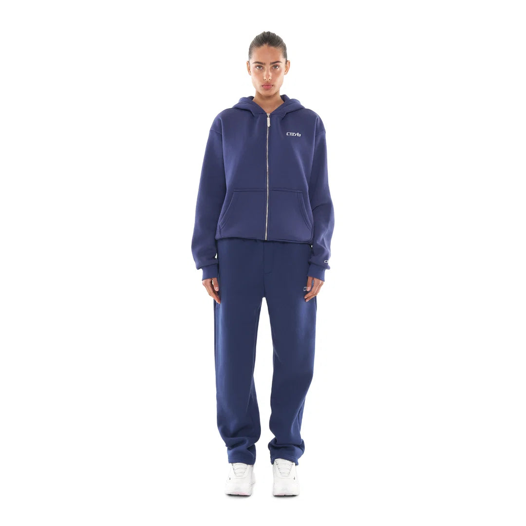 ZIP-UP NAVY BLUE