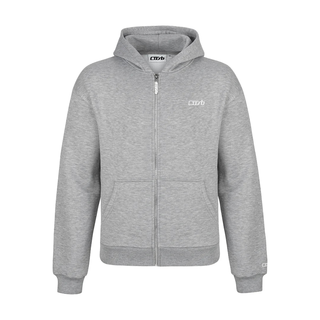 ZIP-UP GREY