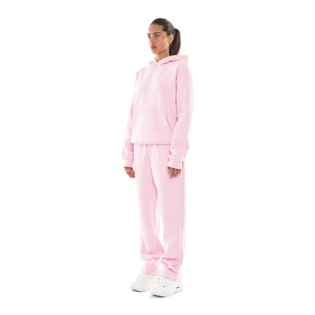 OPEN LEG JOGGER PINK