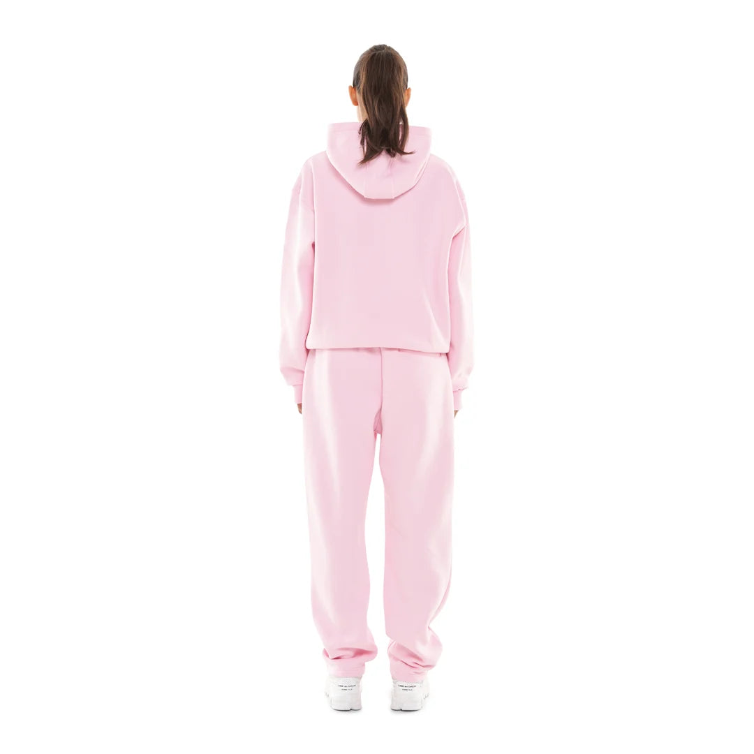 OPEN LEG JOGGER PINK